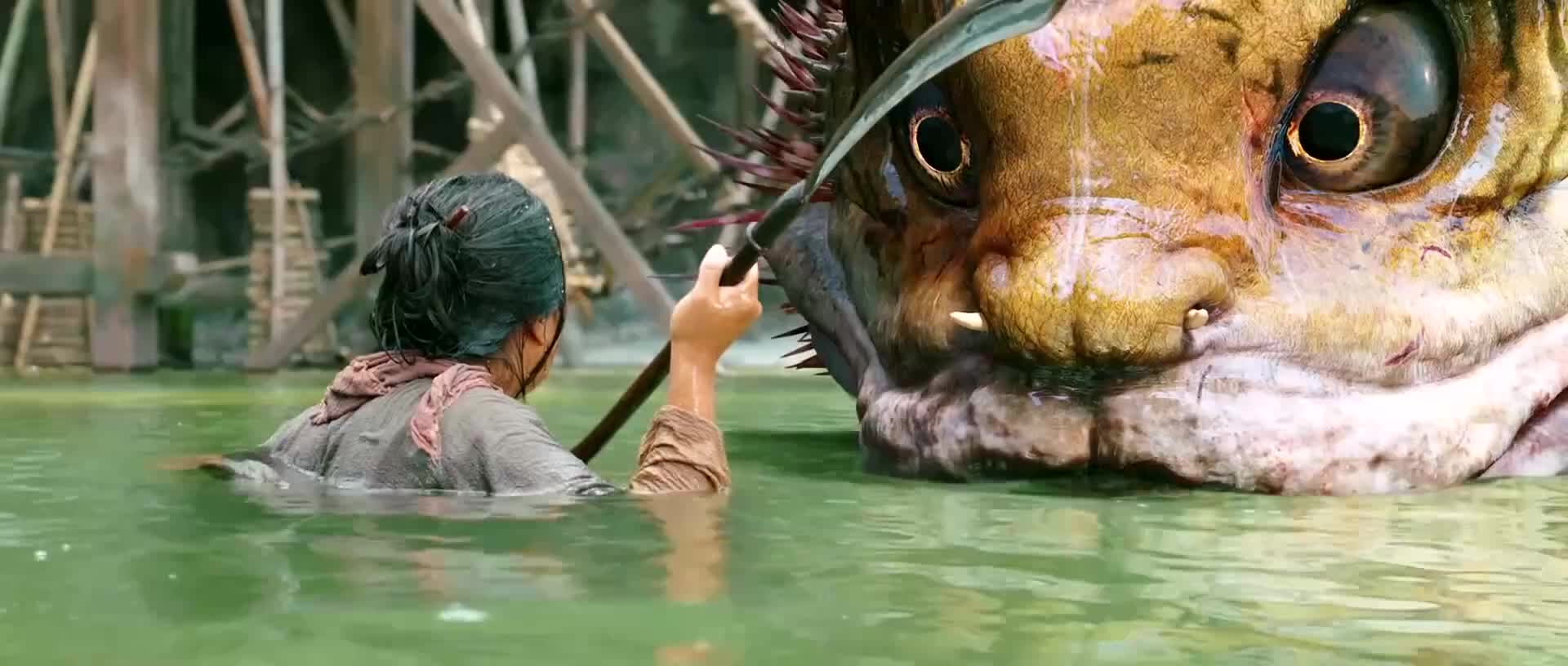 西游降魔篇文章真是实力派演员智斗鱼妖真精彩表情里全是戏