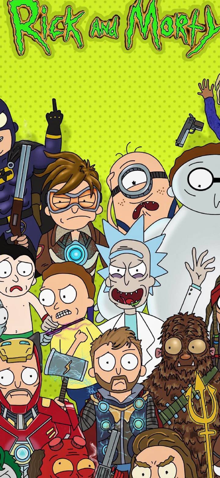 d 瑞克和莫蒂壁纸 手机壁纸 全屏壁纸 无水印壁纸