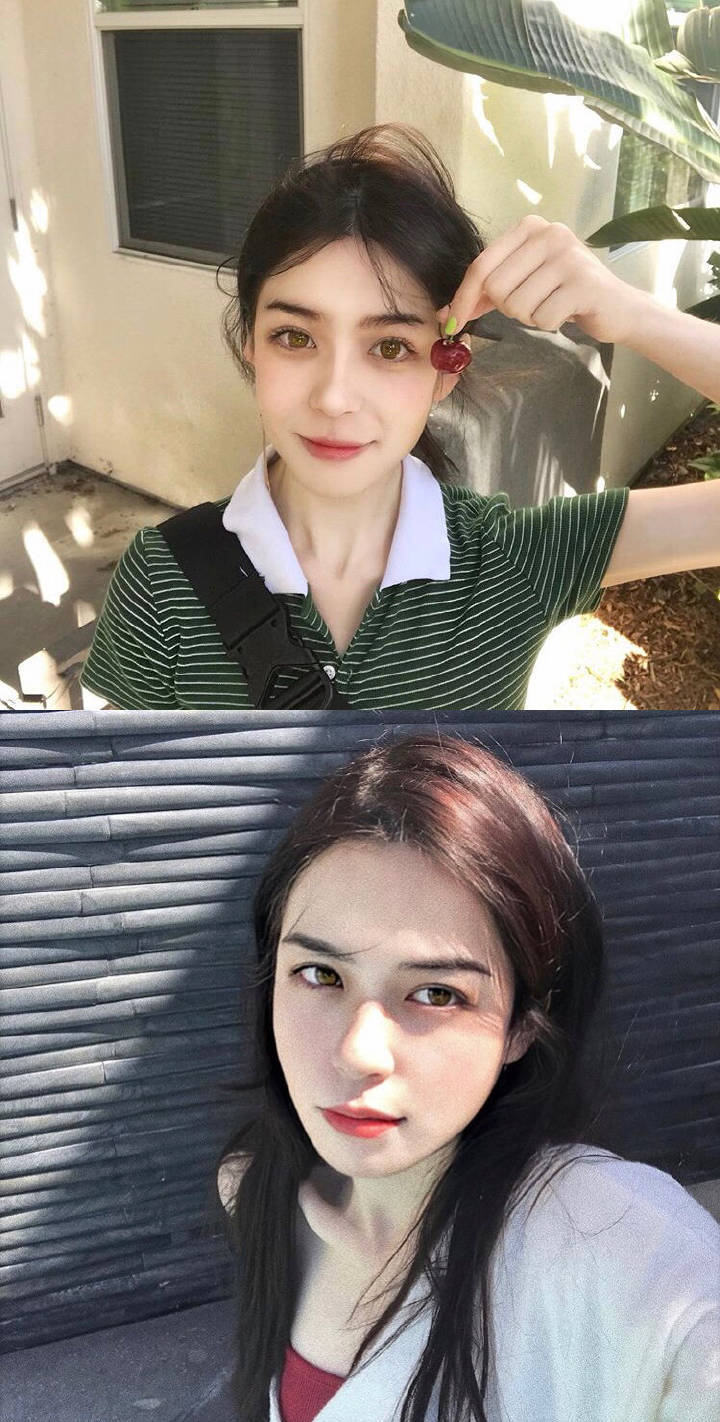 中俄混血小姐姐,一眼恋爱的感觉. zt